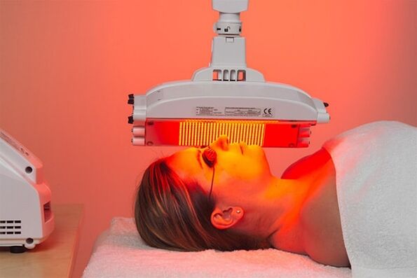 Light therapy to prevent the first signs of aging